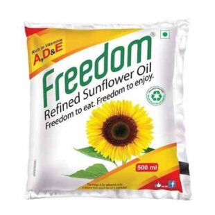 Freedom Refined Sunflower Oil 500ml