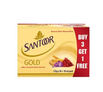 Santoor Gold 3+1 500g